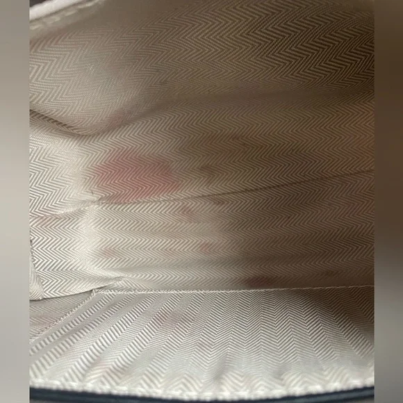 Faux Leather Black Crescent Shoulder Bag - Picture 10 of 10